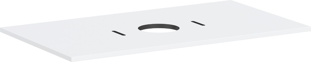 Hansgrohe Xilesa E deska na skříňku 98x55 cm bílá 54276700