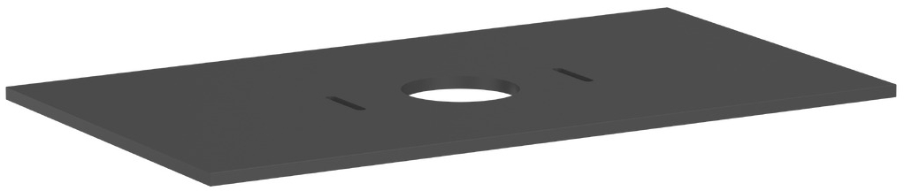 Hansgrohe Xilesa E deska na skříňku 98x55 cm šedá 54276760