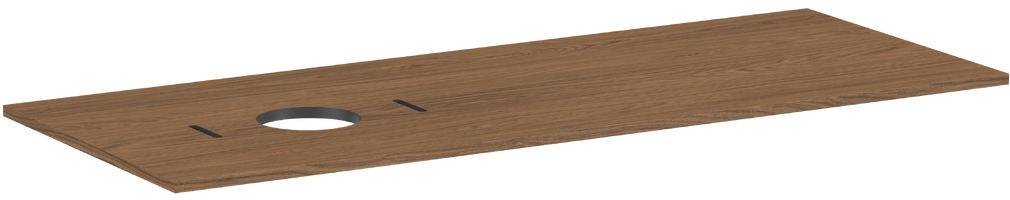 Hansgrohe Xilesa E deska na skříňku 137.5x55 cm dub 54278550