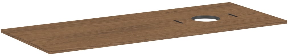 Hansgrohe Xilesa E deska na skříňku 137.5x55 cm dub 54279550