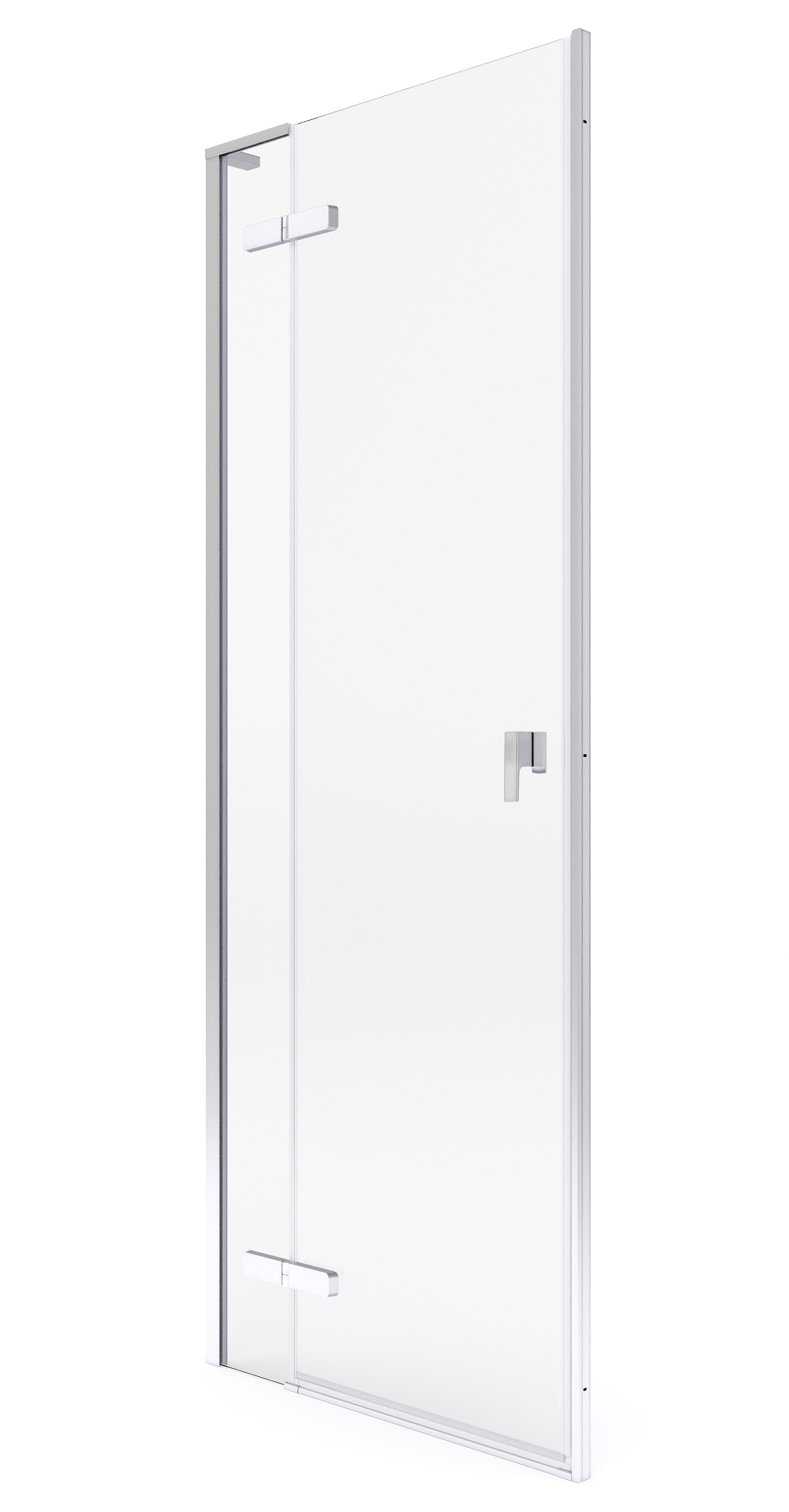 Roca Metropolis-N sprchové dveře 80 cm sklopné chrom lesk/průhledné sklo AMP0808012M