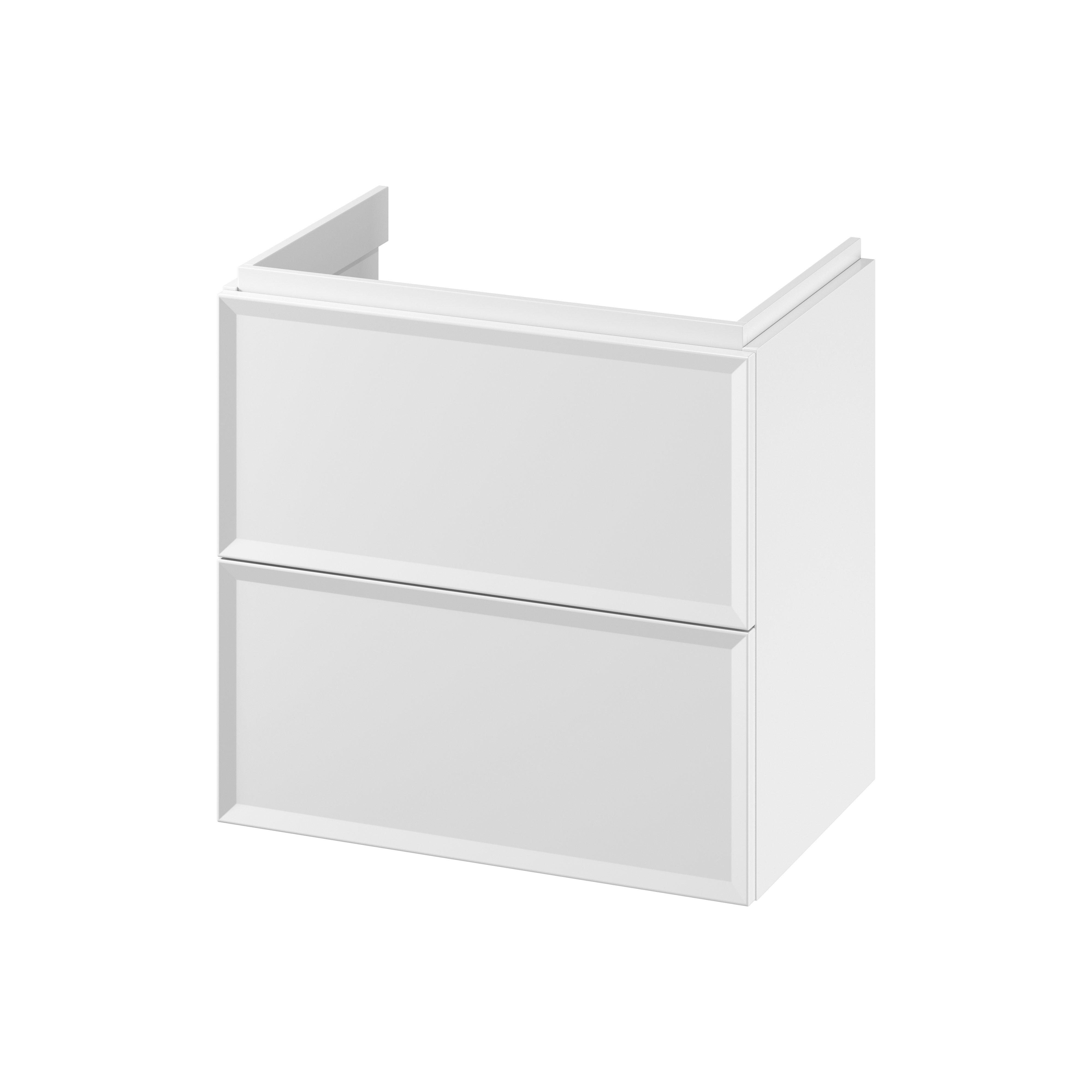 Cersanit Milagros skříňka 59.4x37.4x55.1 cm pod umyvadlo závěsná bílá S1021-008