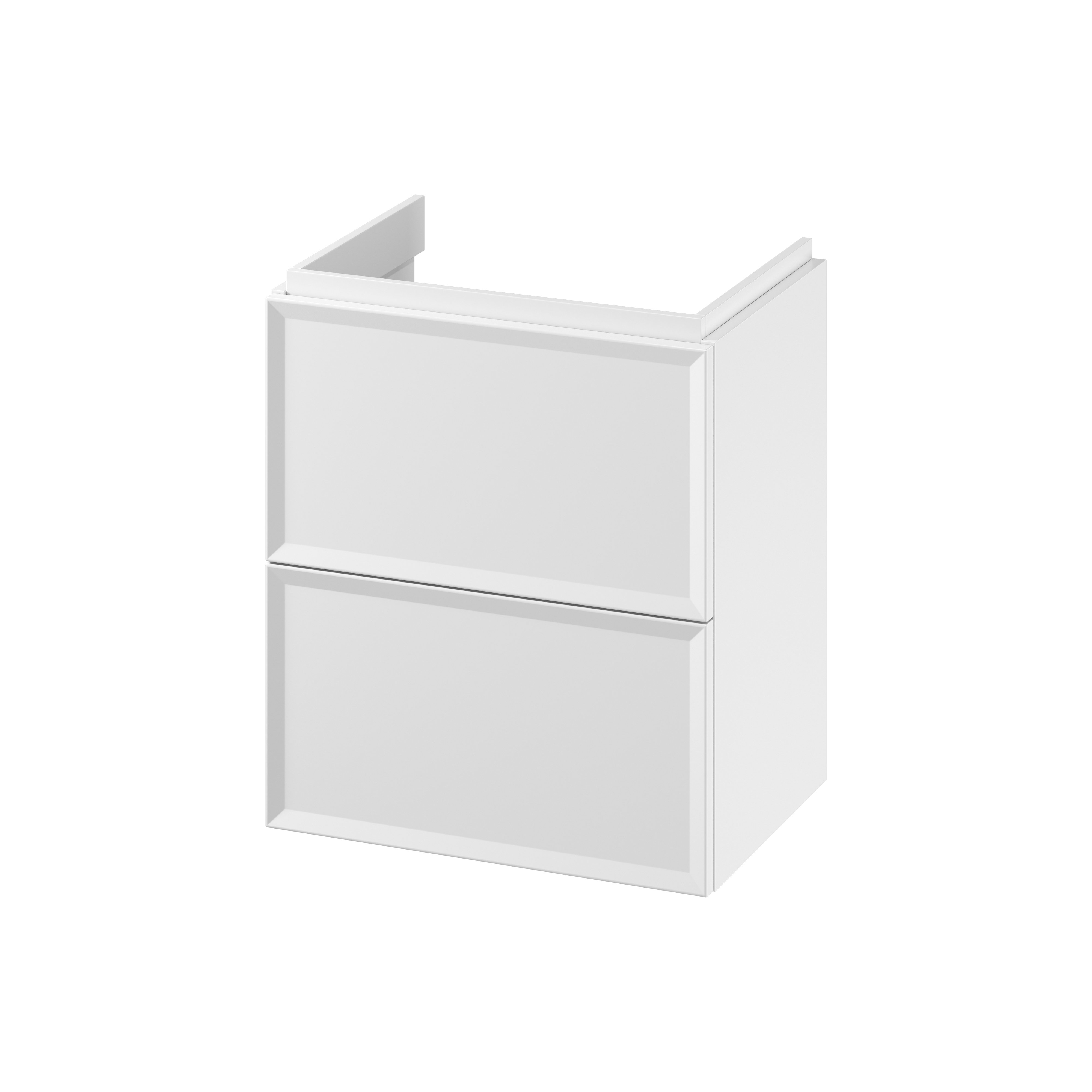 Cersanit Milagros skříňka 49.4x34.6x55.1 cm pod umyvadlo závěsná bílá S1021-005