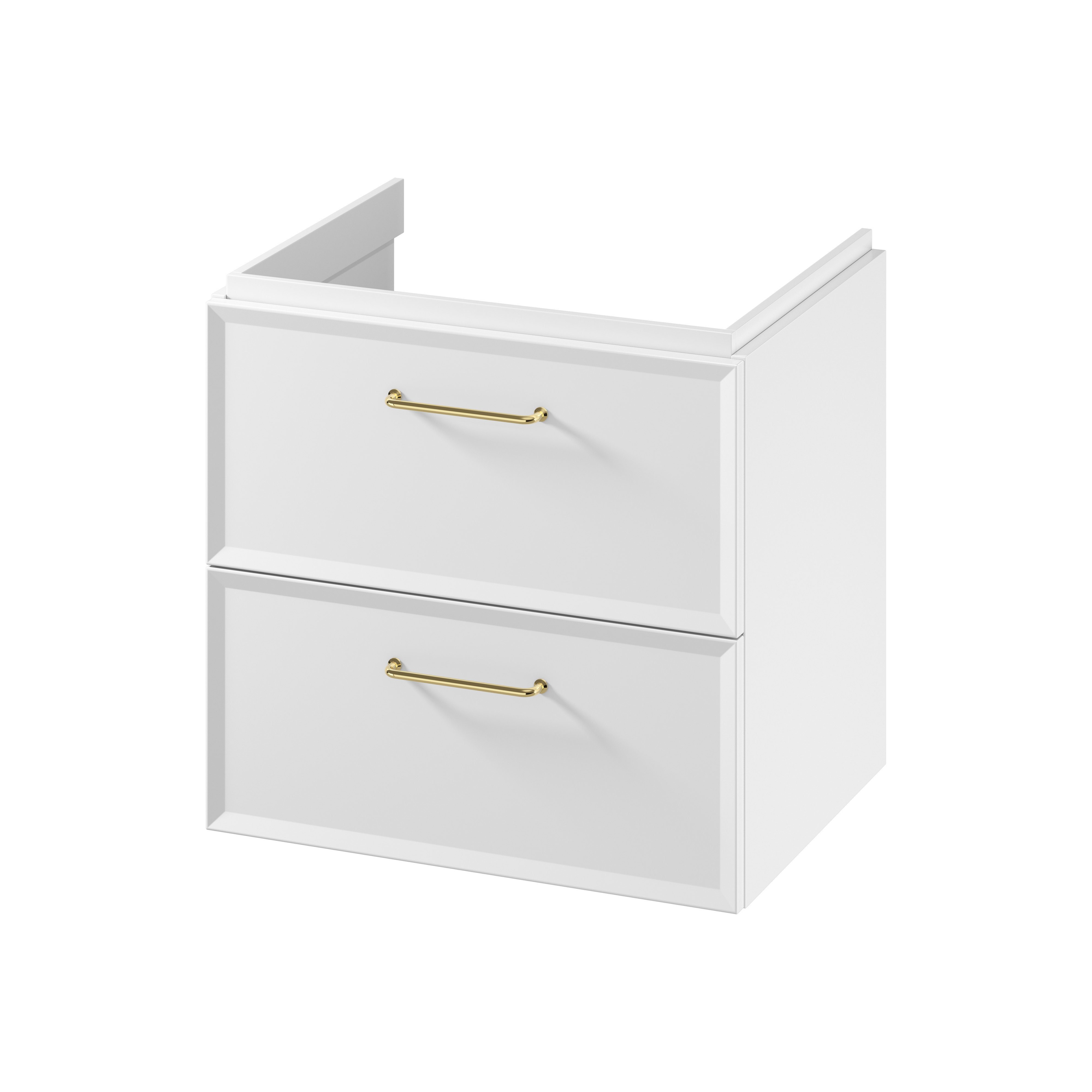 Cersanit Milagros skříňka 59.4x44.6x55.1 cm pod umyvadlo závěsná bílá S1021-001