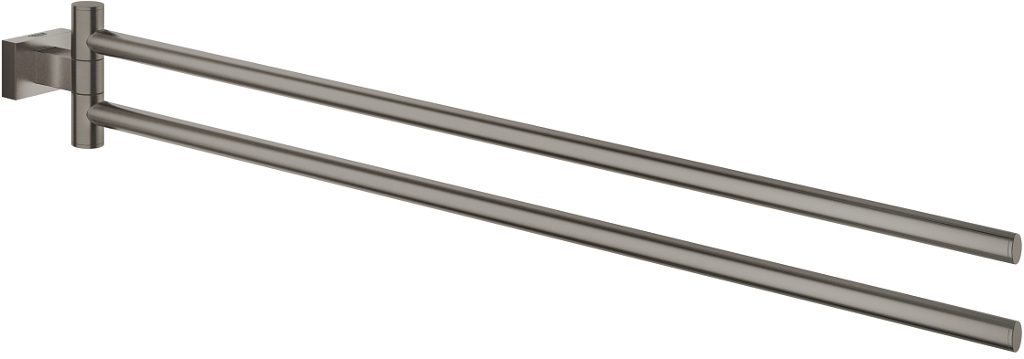 Grohe Essentials Cube věšák na ručník Brushed Hard Graphite 40624AL1