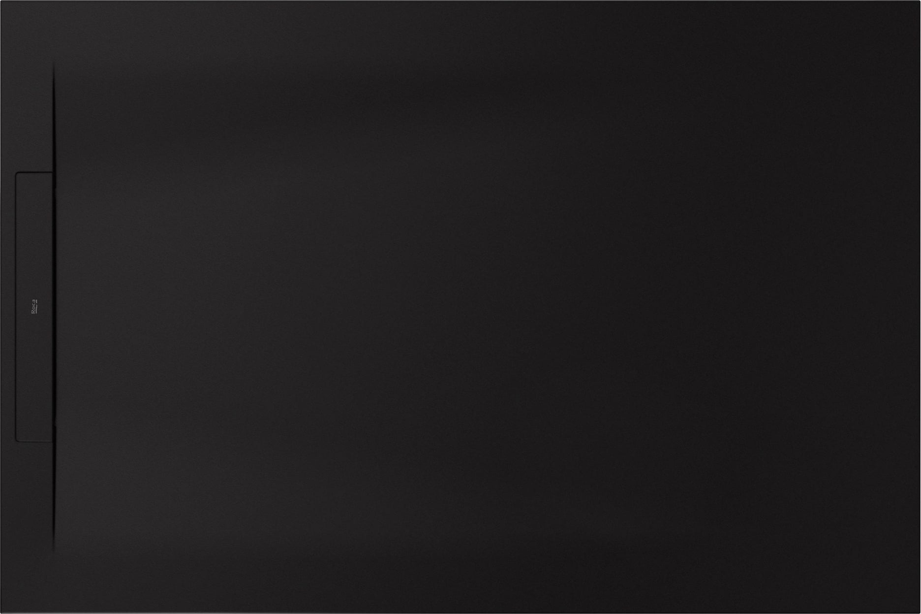 Roca Pyros obdélníková sprchová vanička se sifonem 160x90 cm černá AP90164038403400