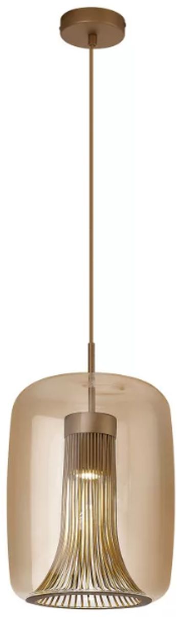 Mantra Kriss závěsné svítidlo 1x12 W zlatá-hnědá 8526