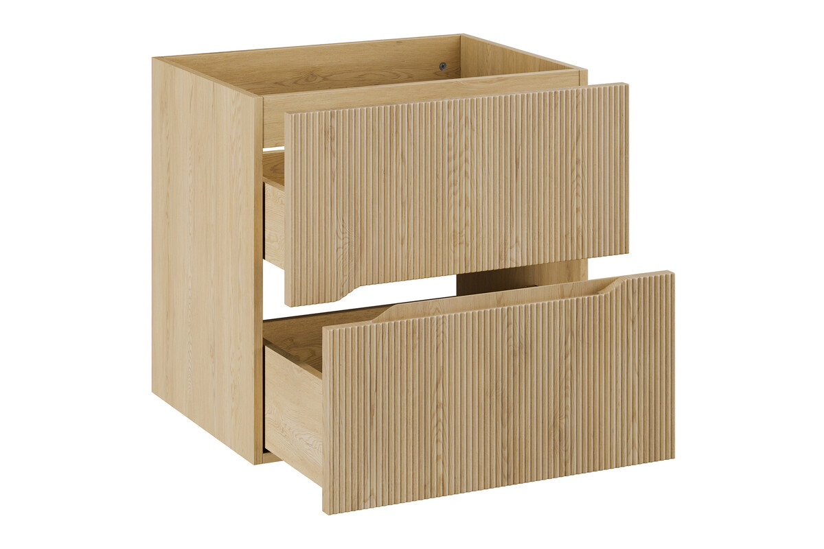 Comad Nordic Cremona skříňka 60x45.8x57 cm pod umyvadlo závěsná dub NORDIC CREMONA 82-60-46-2S