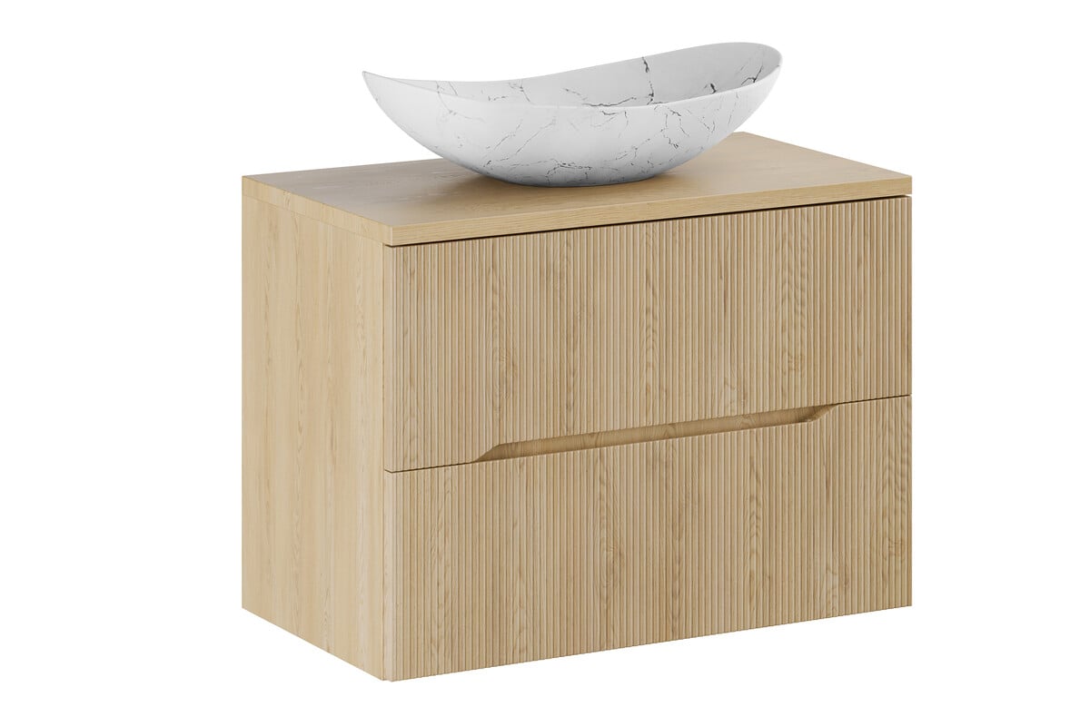 Sada skříňka Comad Nordic Cremona NORDIC CREMONA 82-80-46-2S, umyvadlo Comad Lena UN-LENA-MW17, CREMONA 89-80-46 M