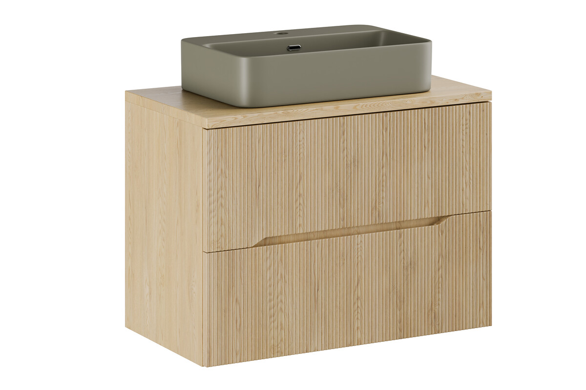 Sada skříňka Comad Nordic Cremona NORDIC CREMONA 82-80-46-2S, umyvadlo Comad Trust 2 TRUST 2 OLIVER GREEN ( E-6282 ), CREMONA 89-80-46 M