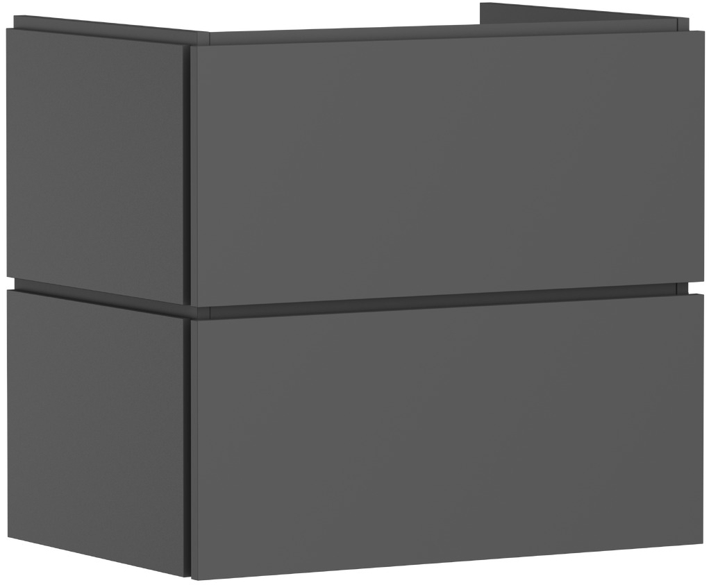 Hansgrohe Xilesa E skříňka 68x47x62 cm pod umyvadlo závěsná šedá 54295760