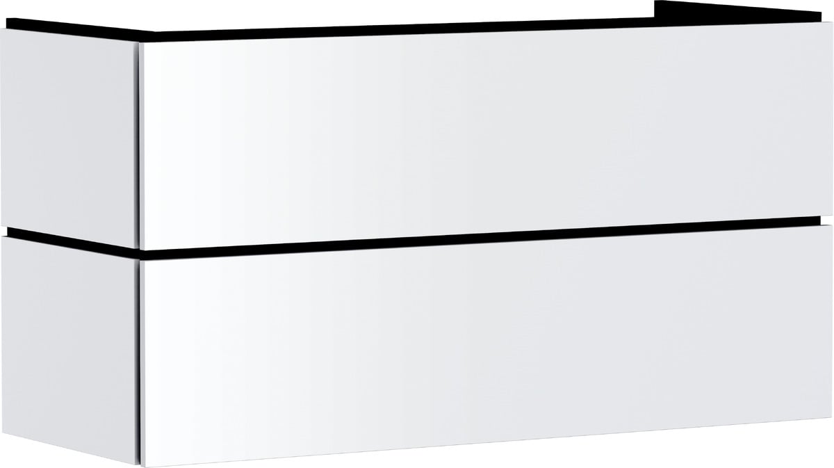 Hansgrohe Xilesa E skříňka 118x47x62 cm pod umyvadlo závěsná bílá 54298700