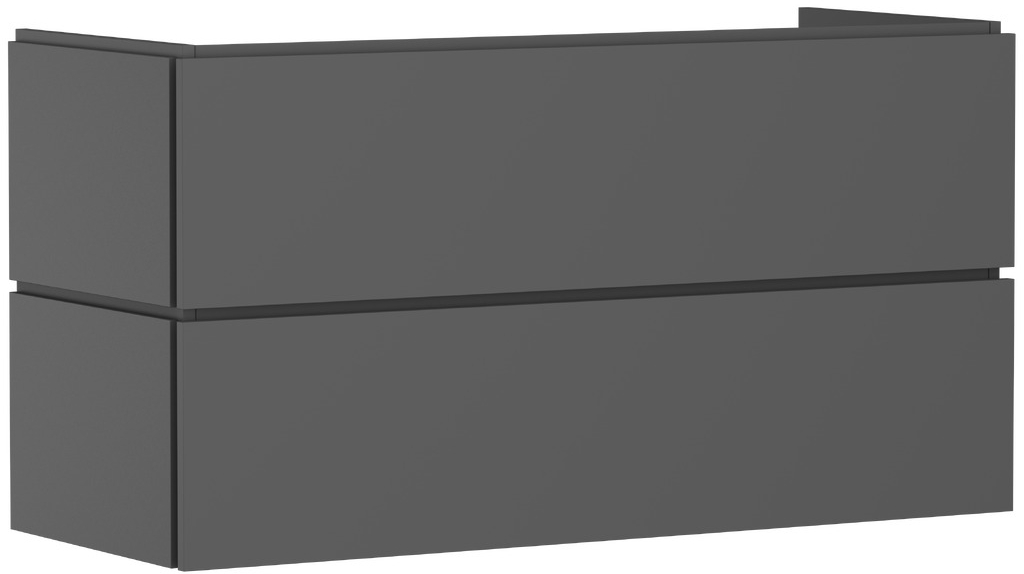Hansgrohe Xilesa E skříňka 118x47x62 cm pod umyvadlo závěsná šedá 54298760