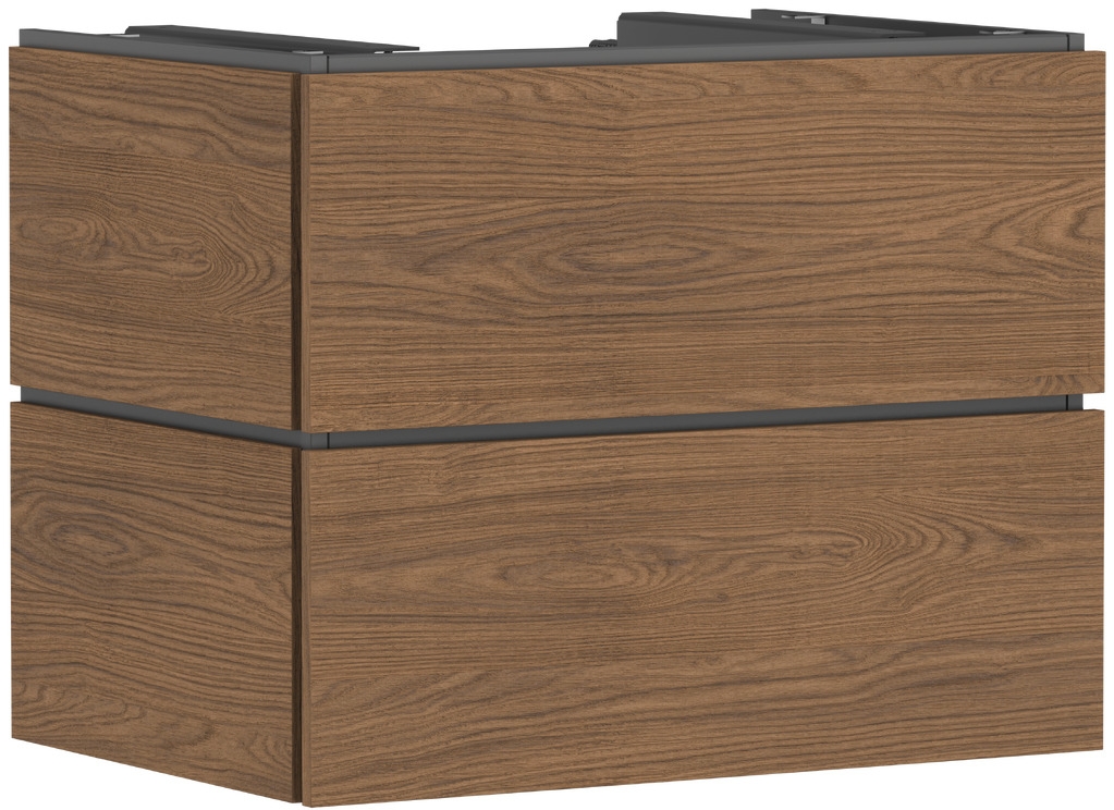 Hansgrohe Xilesa E skříňka 78x55x62 cm pod umyvadlo závěsná dub 54299550