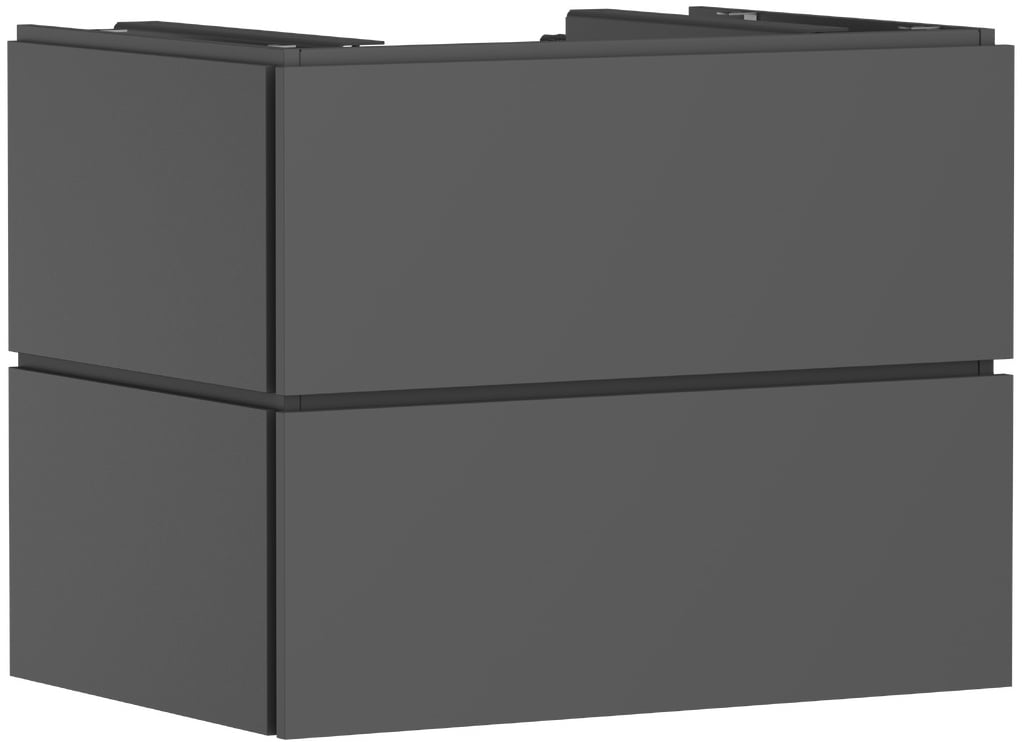 Hansgrohe Xilesa E skříňka 78x55x62 cm pod umyvadlo závěsná šedá 54300760
