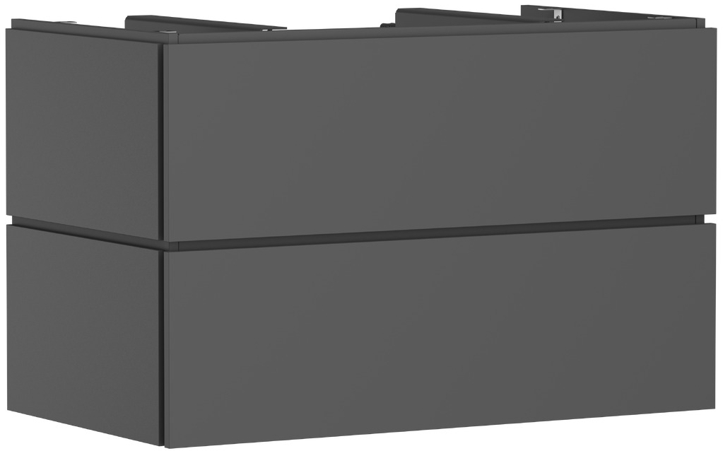 Hansgrohe Xilesa E skříňka 98x55x62 cm pod umyvadlo závěsná šedá 54301760