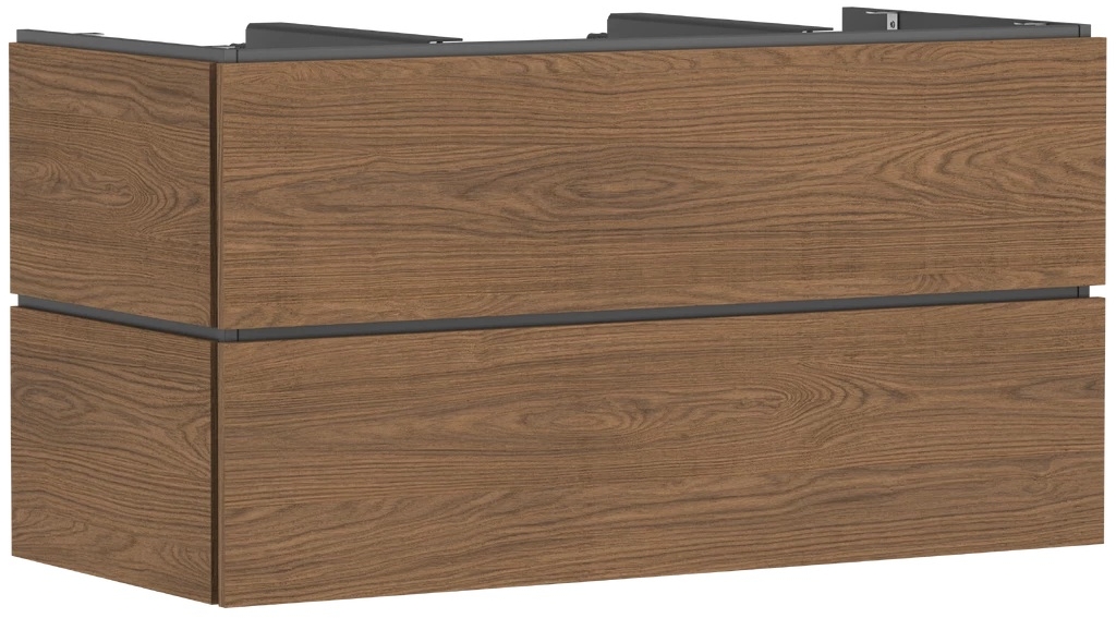 Hansgrohe Xilesa E skříňka 118x55x62 cm pod umyvadlo závěsná dub 54303550