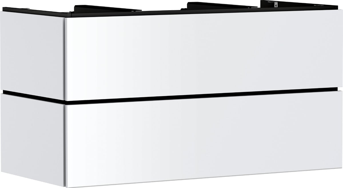Hansgrohe Xilesa E skříňka 118x55x62 cm pod umyvadlo závěsná bílá 54304700