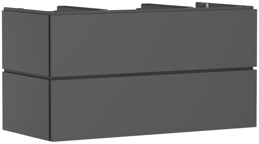Hansgrohe Xilesa E skříňka 118x55x62 cm pod umyvadlo závěsná šedá 54304760