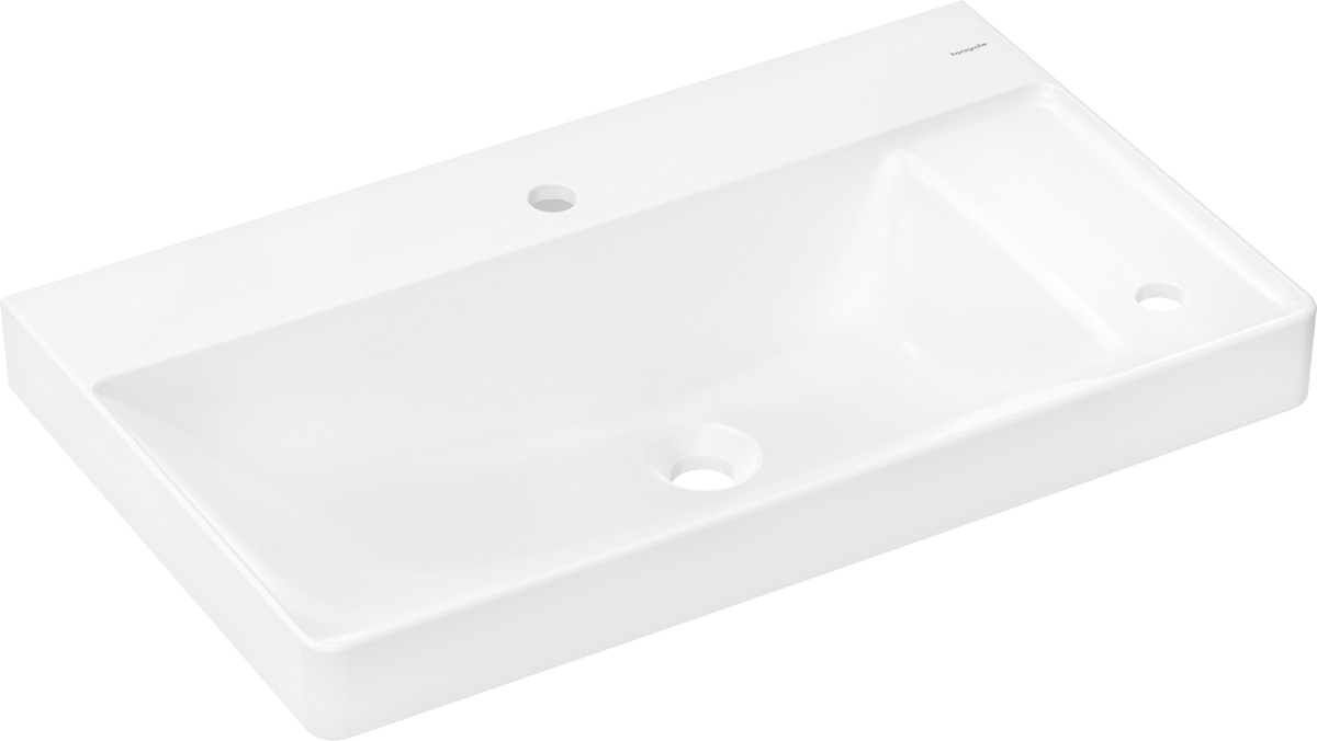Hansgrohe Xelu Q umyvadlo 80x48 cm obdélníkový klasický-nábytkový bílá 60319450