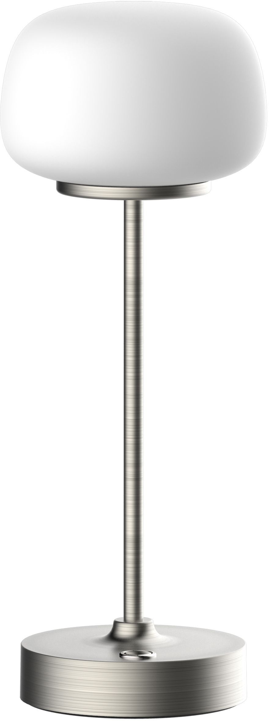 Goldlux Gwinea stolní lampa 1x2 W bílá-stříbrná 329868