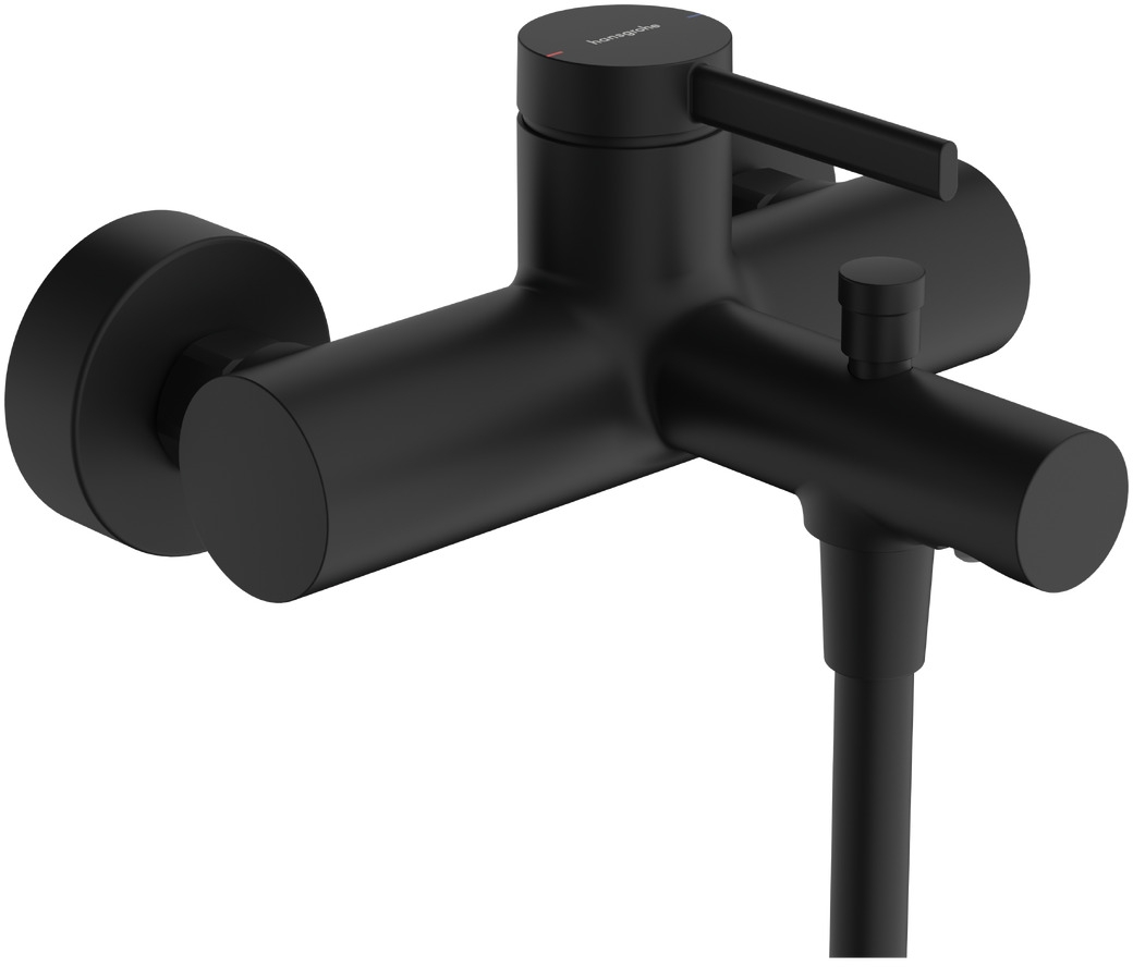 Hansgrohe Zesis S vanová baterie na stěnu černá 74420670