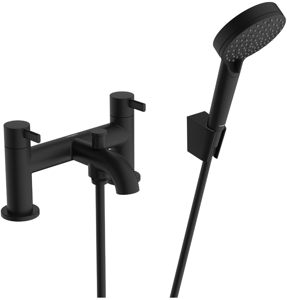 Hansgrohe Zesis S vanová baterie na vanu černá 74424670