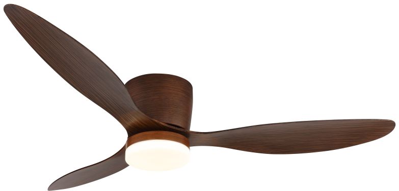 Globo Lighting Armando stropní ventilátor se světlem 1x20 W hnědá 03666H