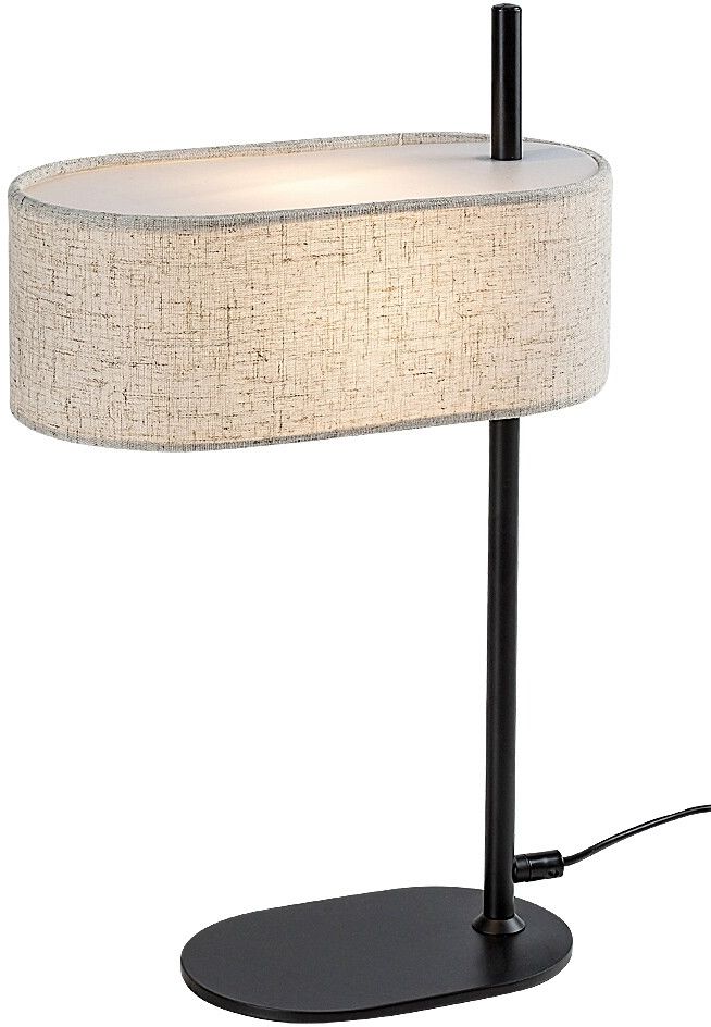 Rabalux Narmin stolní lampa 1x40 W černá-béžová 74241