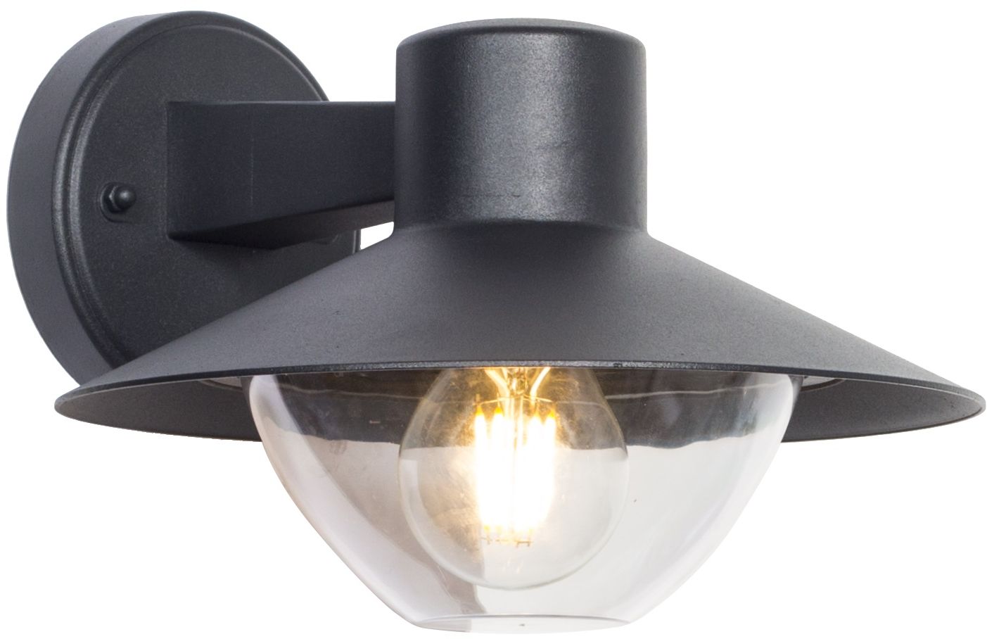 Zuma Line Eclipse venkovní nástěnné svítidlo 1x40 W černá 19103B-WD