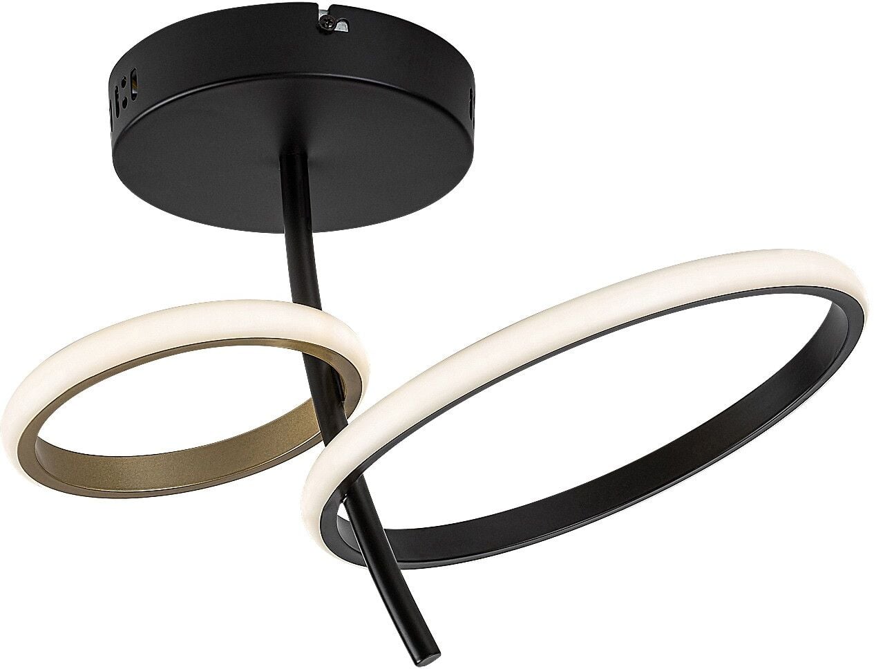 Rabalux Emilion stropní světlo 1x24 W černá-zlatá 71296