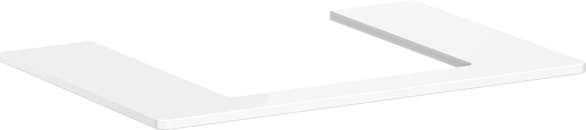 Hansgrohe Xelu Q deska na skříňku 78x55 cm bílá 54094050