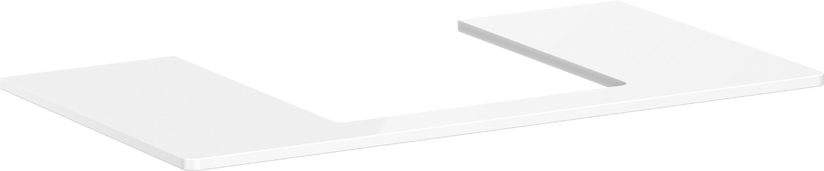 Hansgrohe Xelu Q deska na skříňku 98x55 cm bílá 54095050