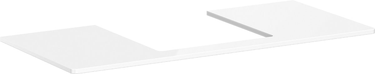 Hansgrohe Xelu Q deska na skříňku 118x55 cm bílá 54096050