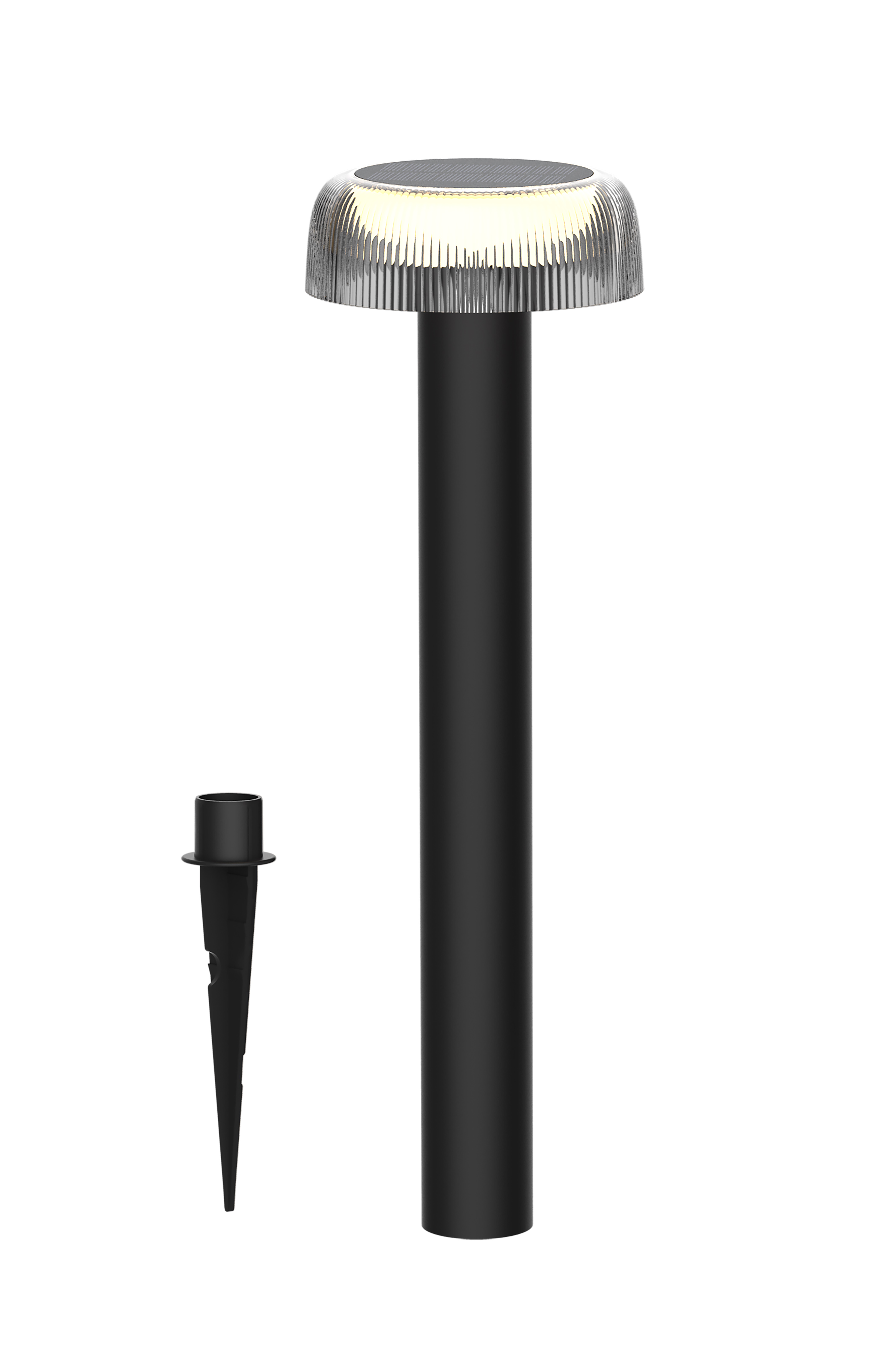 Zuma Line Bluet solární stojací lampa 1x2.5 W černá PT33111