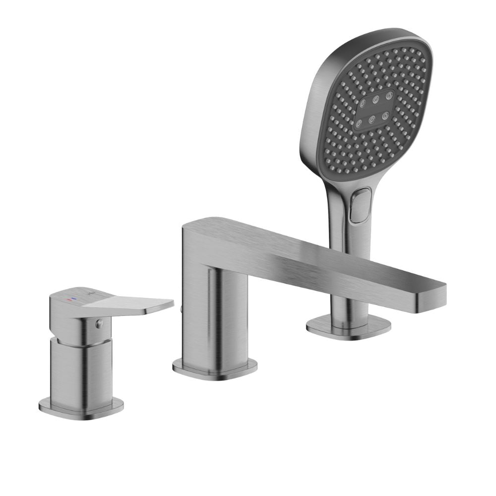 KFA Armatura Malaga Gun Metal Grey vanová baterie na vanu grafitová 4525-210-61