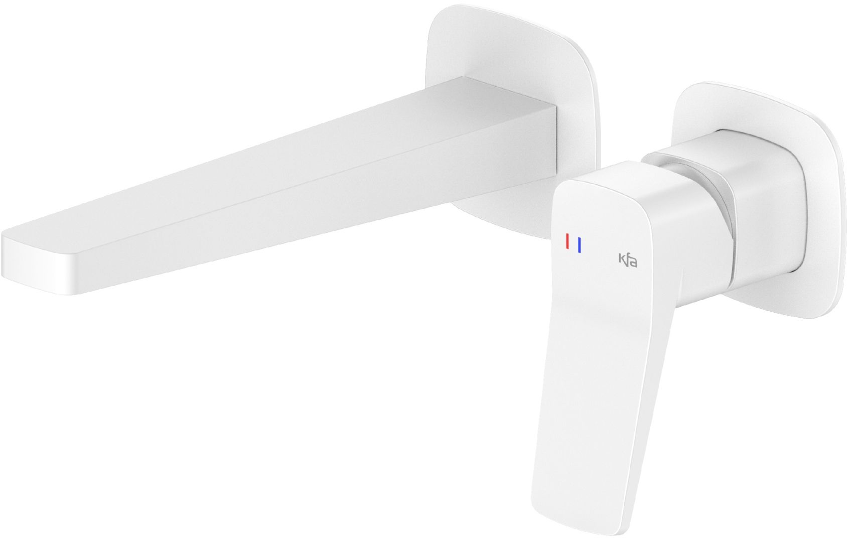 KFA Armatura Malaga umyvadlová baterie pod omítku bílá 4529-810-44