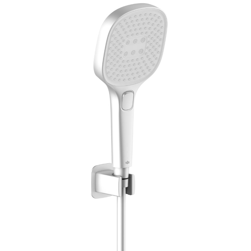 KFA Armatura Malaga sprchová sada na stěnu bílá 841-255-44