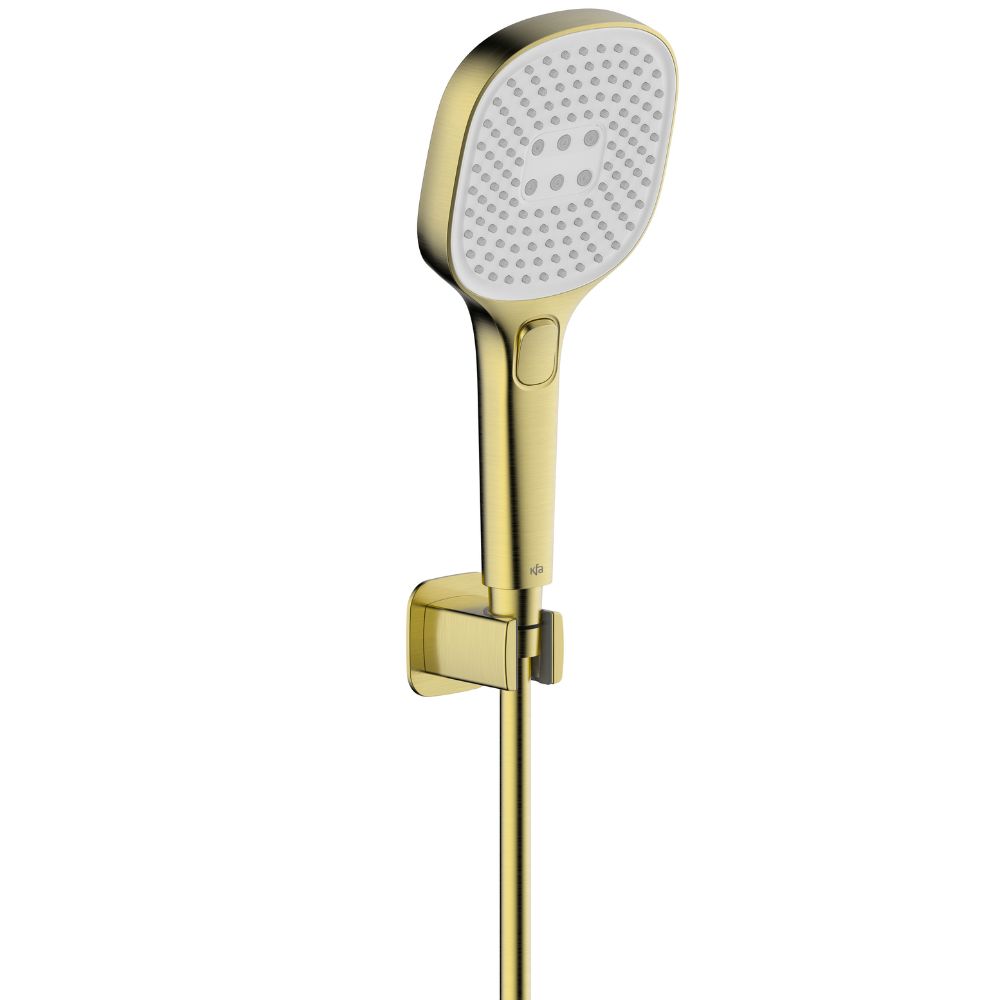 KFA Armatura Malaga sada koupelnových doplňků na stěnu zlatá 841-255-31