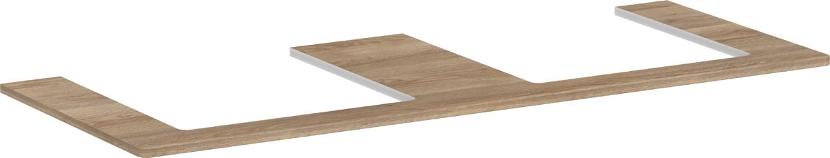 Hansgrohe Xelu Q deska na skříňku 136x55 cm dub 54099230