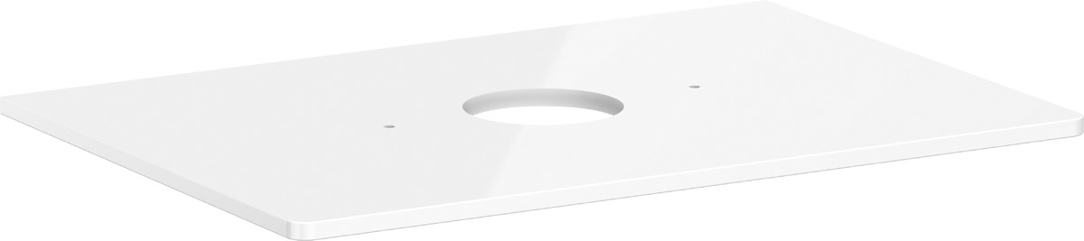 Hansgrohe Xelu Q deska na skříňku 78x55 cm bílá 54113050