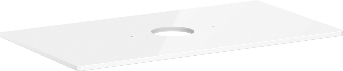 Hansgrohe Xelu Q deska na skříňku 98x55 cm bílá 54114050