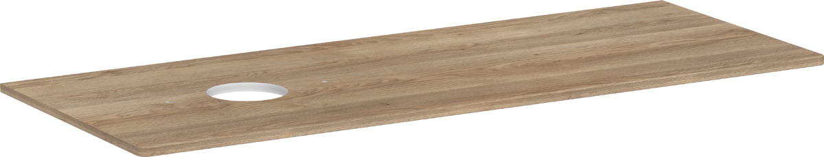 Hansgrohe Xelu Q deska na skříňku 136x55 cm dub 54116230