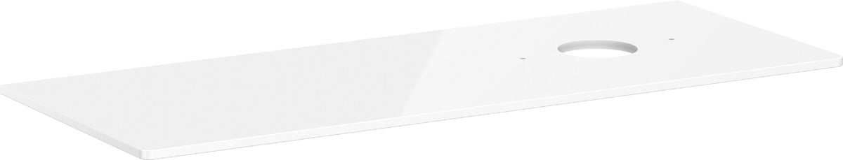 Hansgrohe Xelu Q deska na skříňku 136x55 cm bílá 54117050