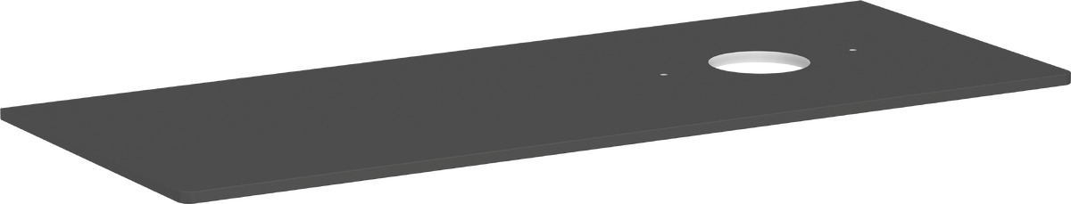 Hansgrohe Xelu Q deska na skříňku 136x55 cm šedá 54117910