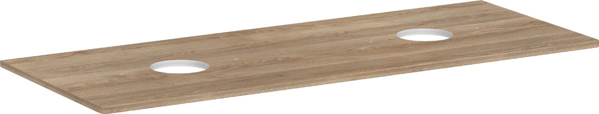 Hansgrohe Xelu Q deska na skříňku 136x55 cm dub 54118230