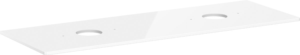 Hansgrohe Xelu Q deska na skříňku 156x55 cm bílá 54119050