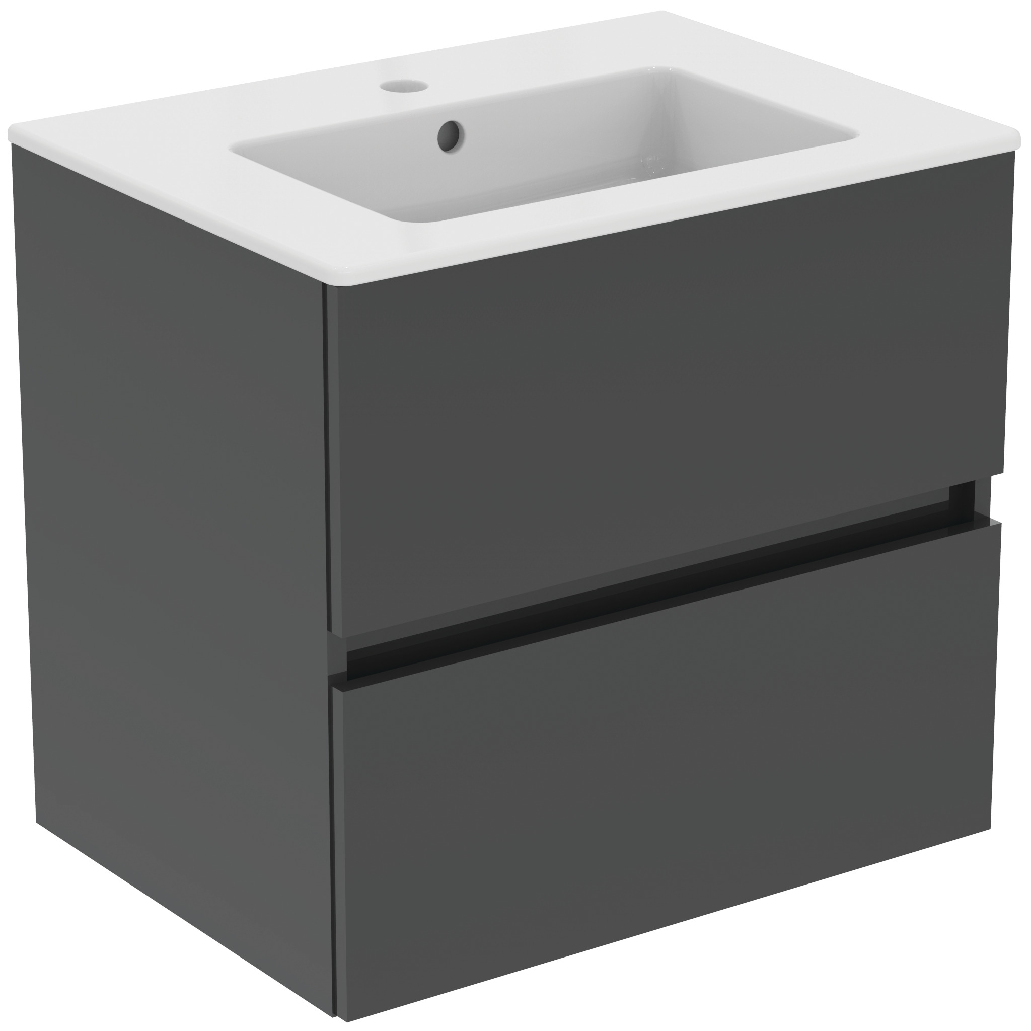 Ideal Standard Eurovit+ umyvadla se skříňkou 61 cm šedá R0572TI