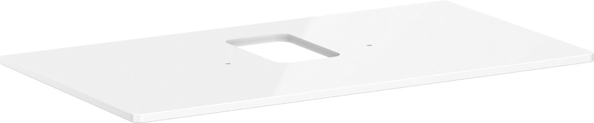 Hansgrohe Xelu Q deska na skříňku 98x55 cm bílá 54121050