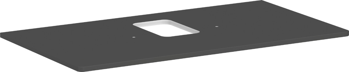 Hansgrohe Xelu Q deska na skříňku 98x55 cm šedá 54121910